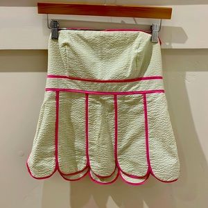 Size 8 Green and pink Lily Pulitzer top